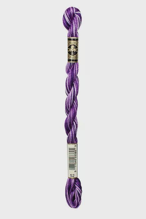 52 Violet Perfume Ombre DMC #117 6 Strand Embroidery Floss - 8m