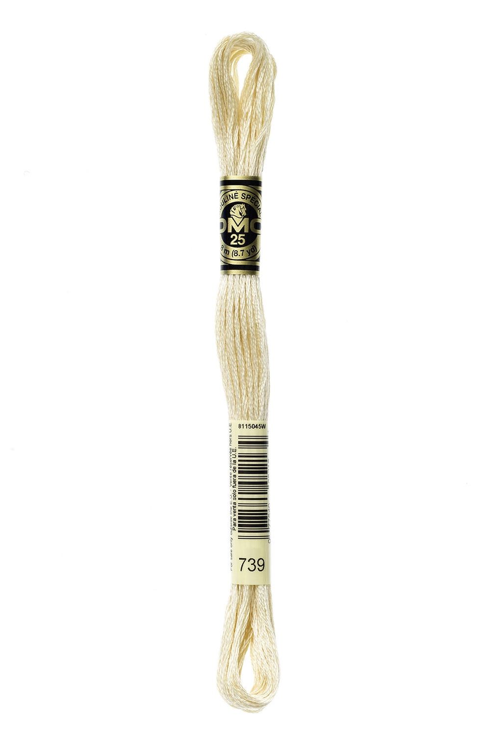 739 Dune DMC #117 6 Strand Embroidery Floss - 8m