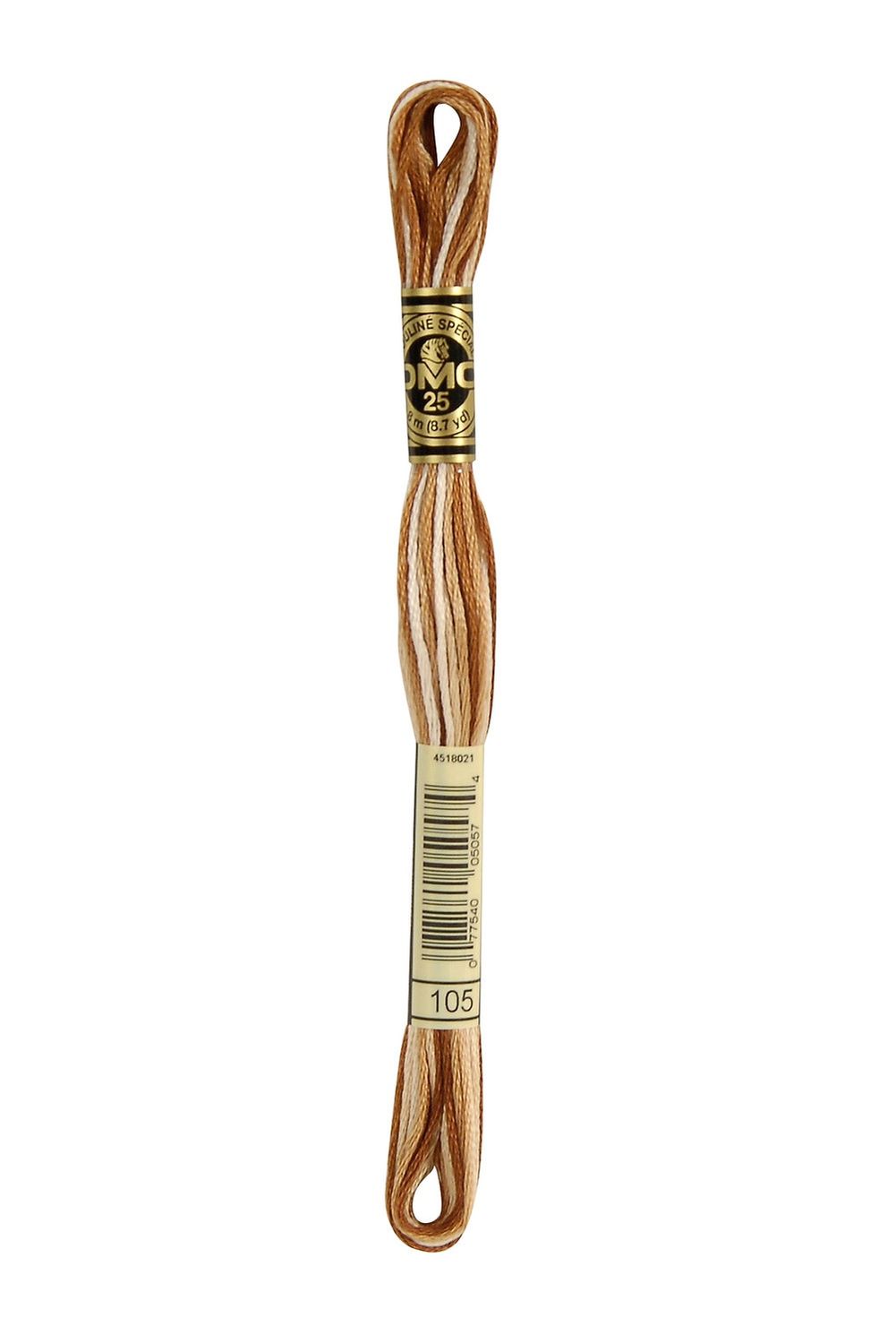105 Woodwork Ombre MC #117 6 Strand Embroidery Floss - 8m