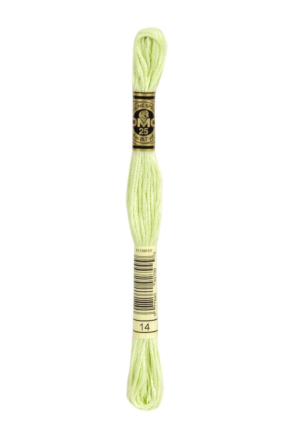14 Bok Choy DMC #117 6 Strand Embroidery Floss - 8m
