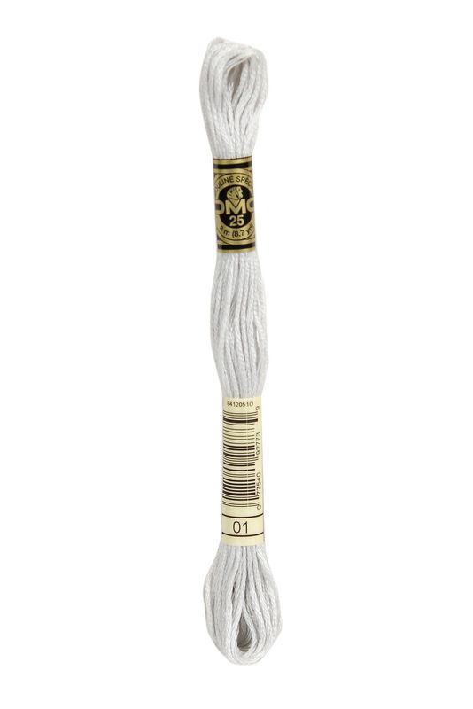 01 Rain DMC #117 6 Strand Embroidery Floss - 8m