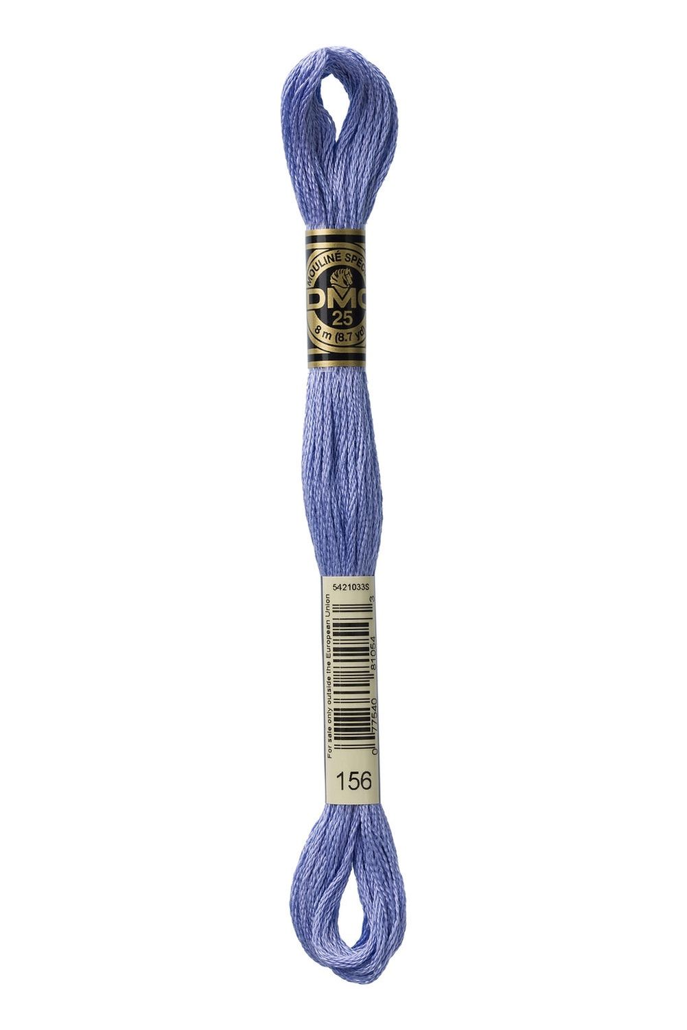 156 Cornflower Blue DMC #117 6 Strand Embroidery Floss - 8m