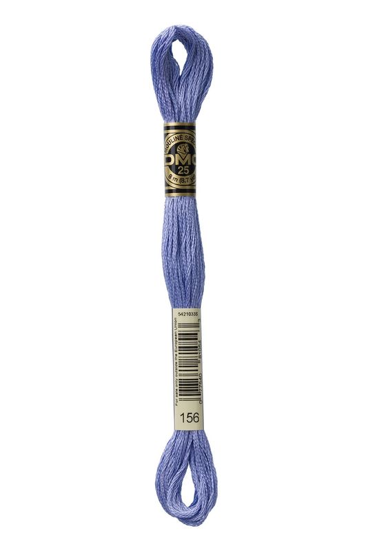 156 Cornflower Blue DMC #117 6 Strand Embroidery Floss - 8m