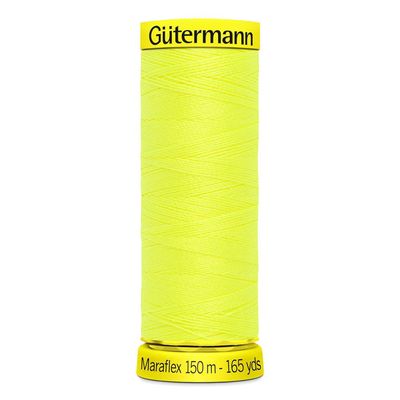 Gutermann Maraflex Thread 150m - 3835 - Lemony Yellow