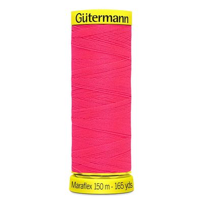 Gutermann Maraflex Thread 150m - 3837 - Neon Pink