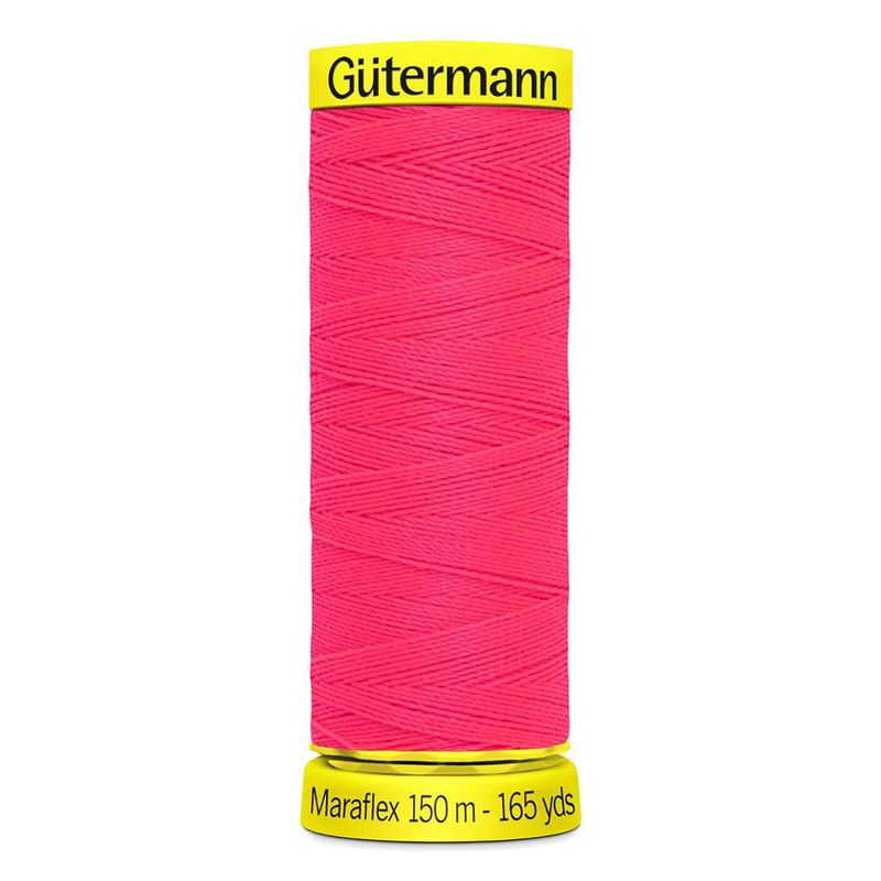 Gutermann Maraflex Thread 150m - 3837 - Neon Pink