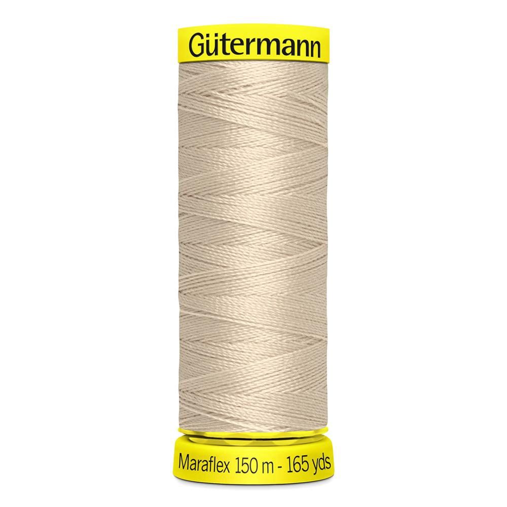 Gutermann Maraflex Thread 150m - 722 - Silk Cream