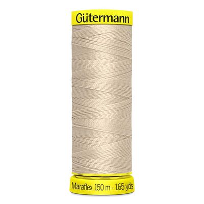 Gutermann Maraflex Thread 150m - 722 - Silk Cream