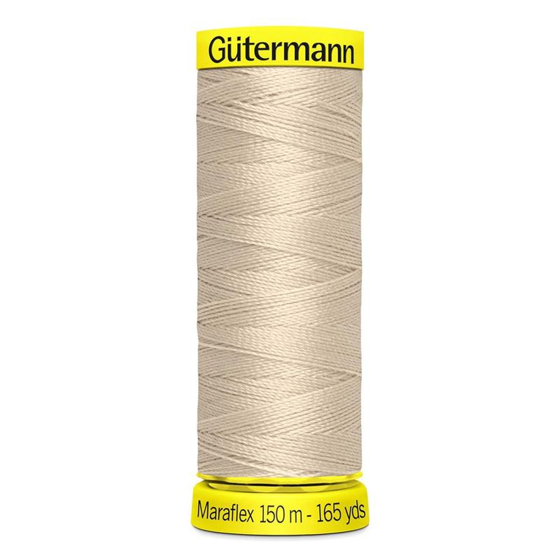 Gutermann Maraflex Thread 150m - 722 - Silk Cream