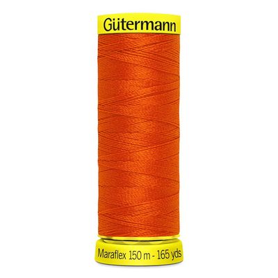 Gutermann Maraflex Thread 150m - 351 - Fiery Orange