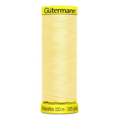Gutermann Maraflex Thread 150m - 325 - Feather White