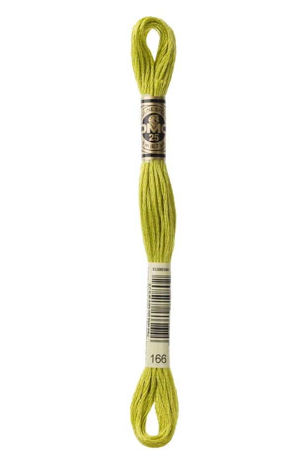 166 Wormwood Green DMC #117 6 Strand Embroidery Floss - 8m