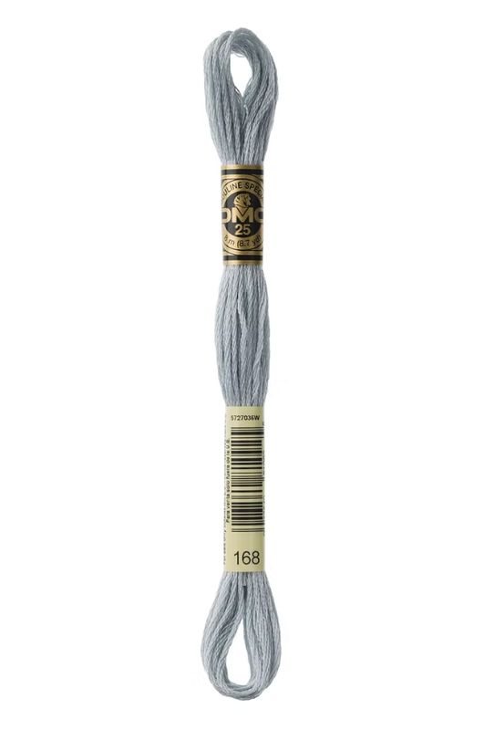 168 Metallic Town Mouse grey DMC #117 6 Strand Embroidery Floss - 8m
