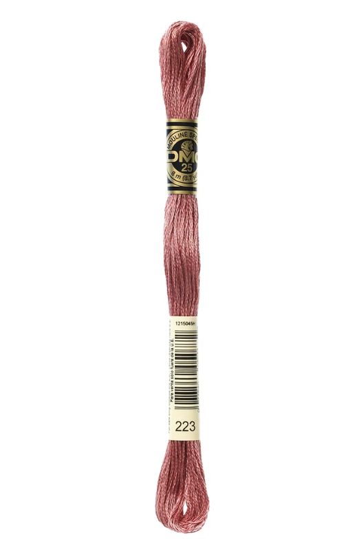 223 Granite Pink DMC #117 6 Strand Embroidery Floss - 8m
