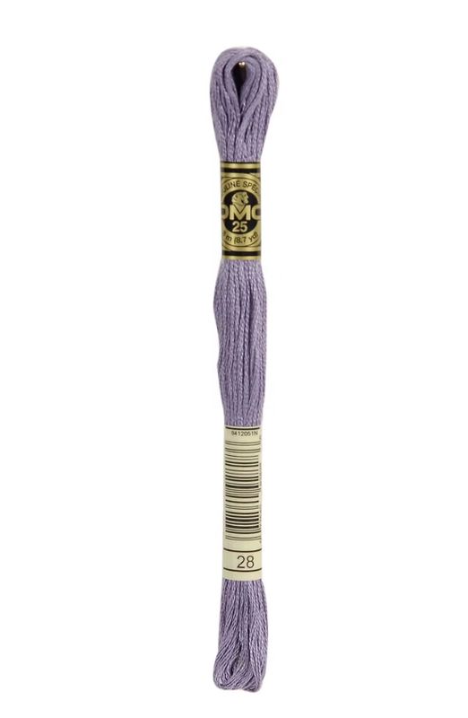 28 Lavender Gray DMC #117 6 Strand Embroidery Floss - 8m