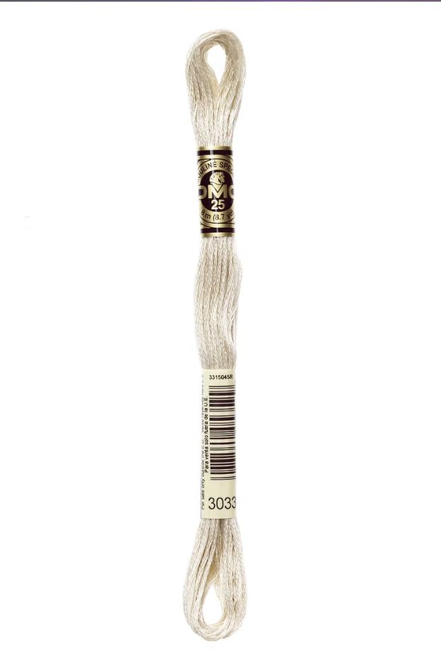 3033 Ashes DMC #117 6 Strand Embroidery Floss - 8m