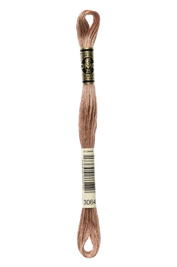 3064 Fallow DMC #117 6 Strand Embroidery Floss - 8m