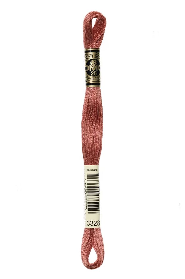 3328 Amaranth DMC #117 6 Strand Embroidery Floss - 8m
