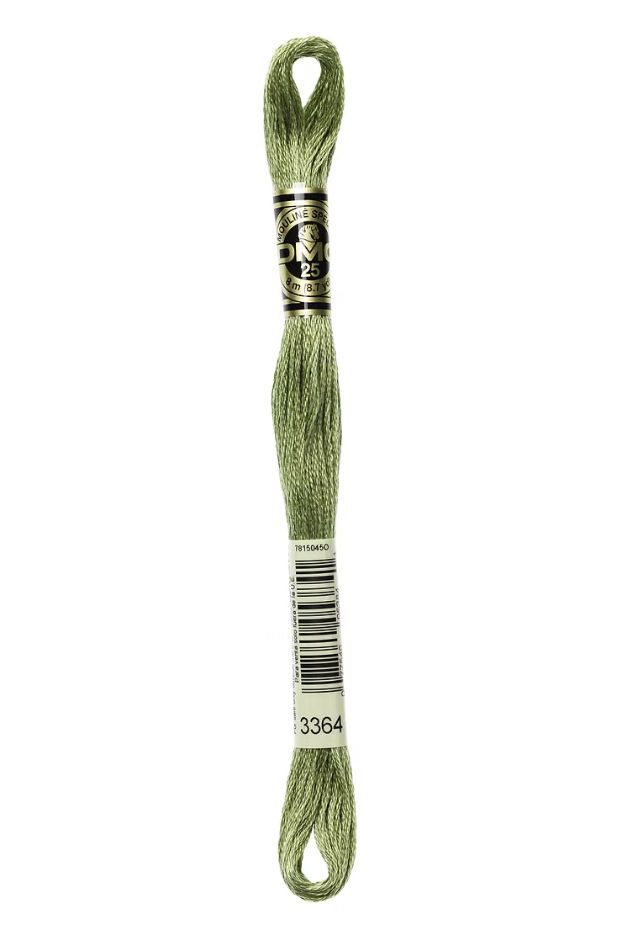 3364 Sage DMC #117 6 Strand Embroidery Floss - 8m