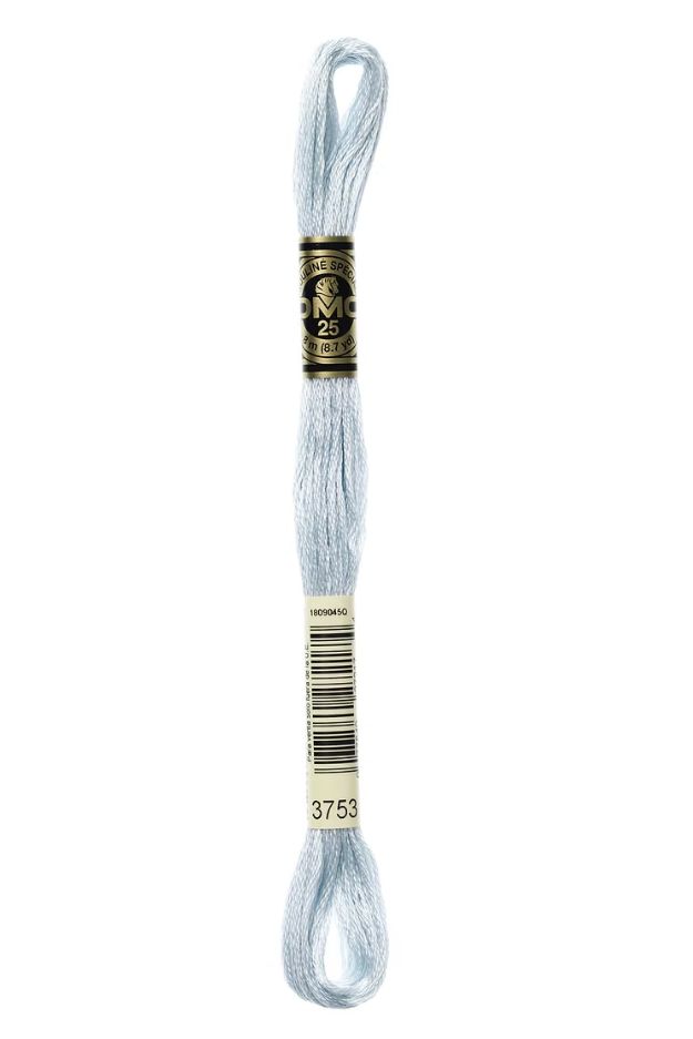 3753 Moonlight Blue DMC #117 6 Strand Embroidery Floss - 8m