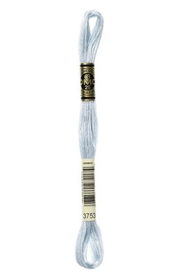 3753 Moonlight Blue DMC #117 6 Strand Embroidery Floss - 8m