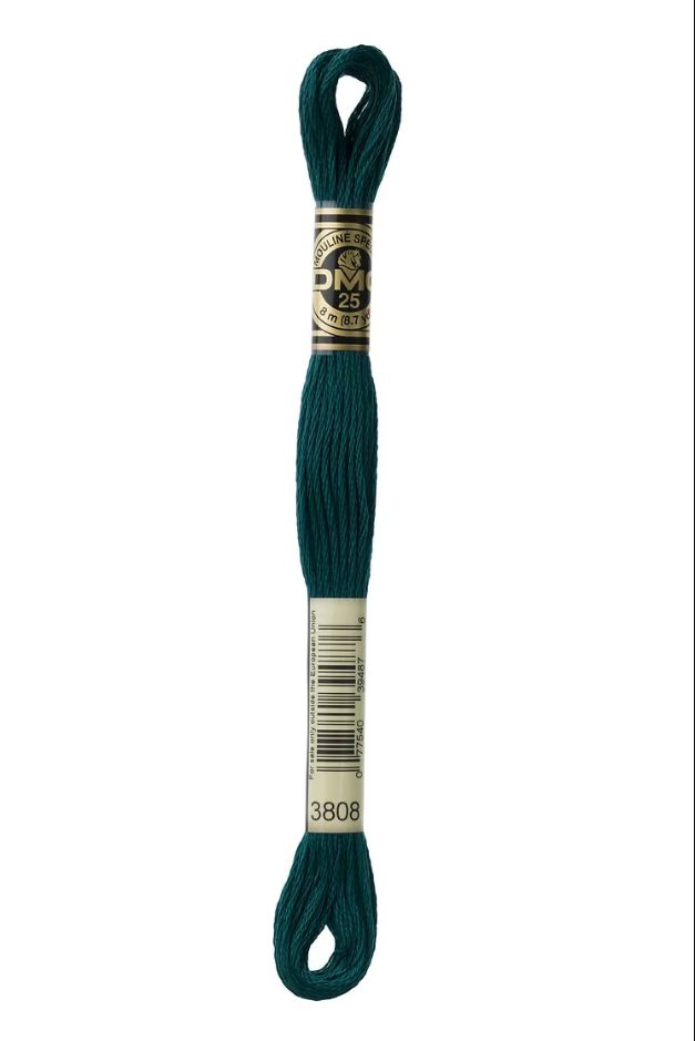 3808 Mallard DMC #117 6 Strand Embroidery Floss - 8m