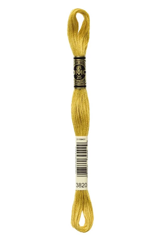 3820 Sunshine DMC #117 6 Strand Embroidery Floss - 8m