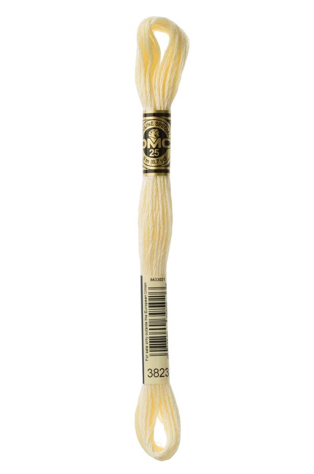 3823 Moonshine DMC #117 6 Strand Embroidery Floss - 8m