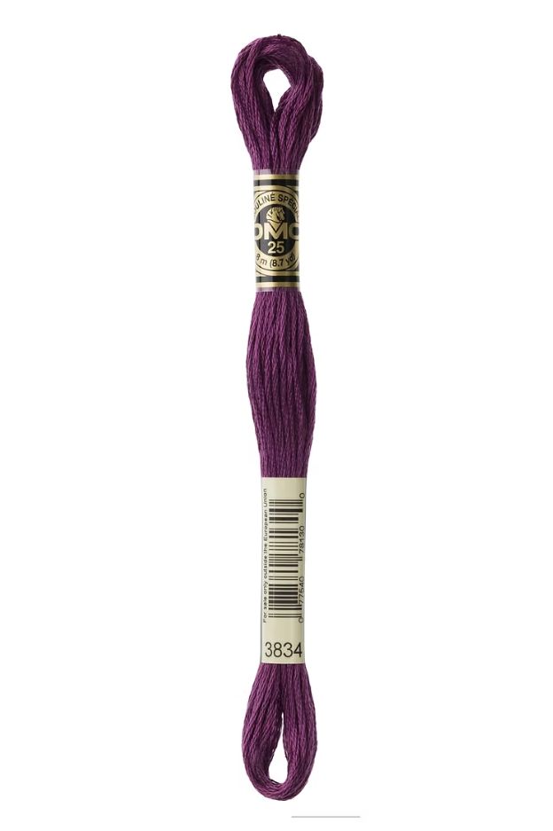 3834 Red Grape DMC #117 6 Strand Embroidery Floss - 8m