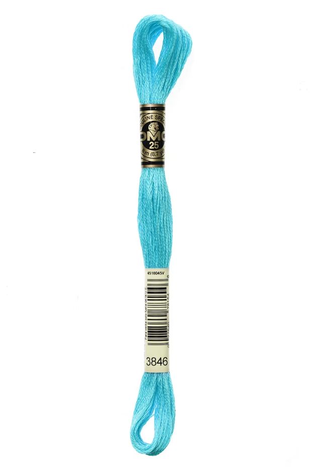 3846 Navajo Blue DMC #117 6 Strand Embroidery Floss - 8m