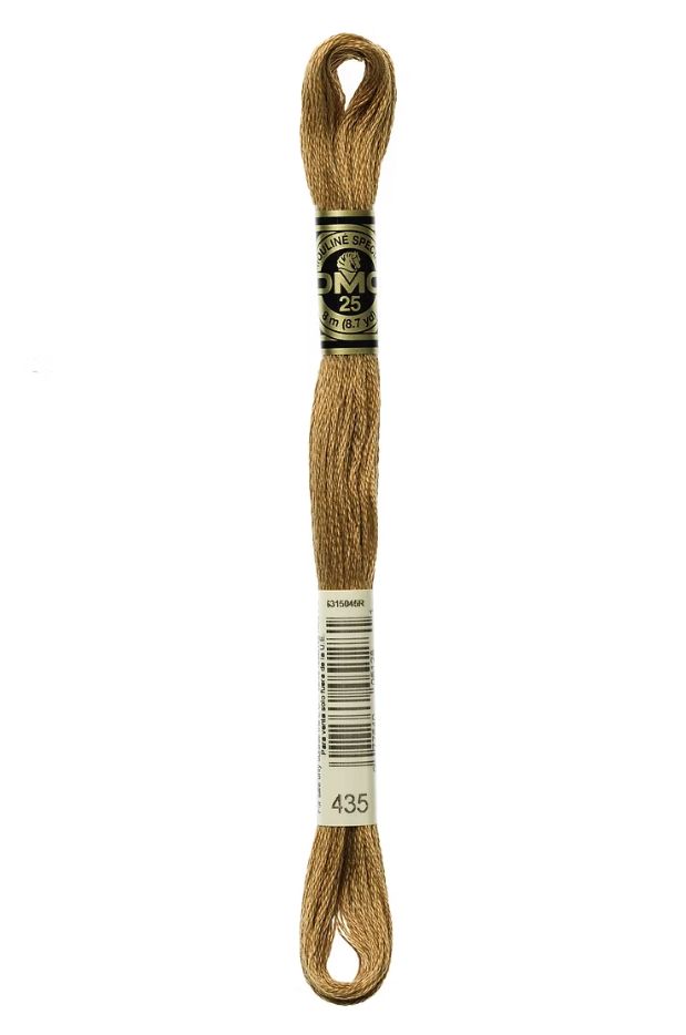 435 Tobacco DMC #117 6 Strand Embroidery Floss - 8m