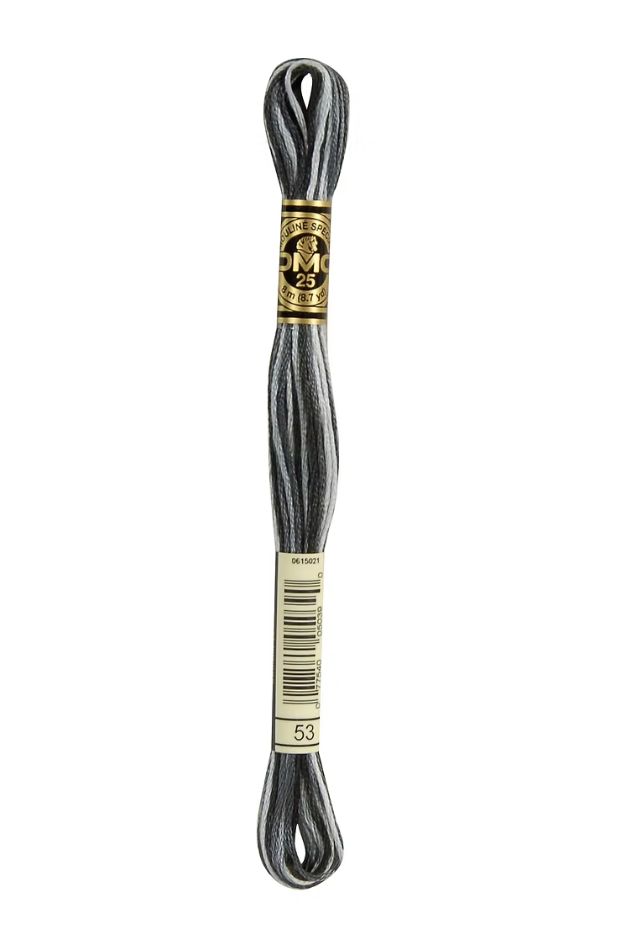 53 Nocturnal Ombre DMC #117 6 Strand Embroidery Floss - 8m