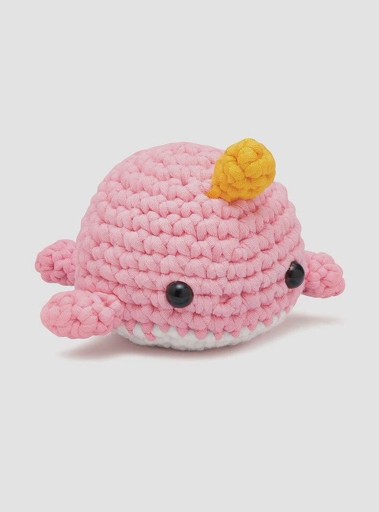 Bjørn the Narwhal Pink Crochet Kit