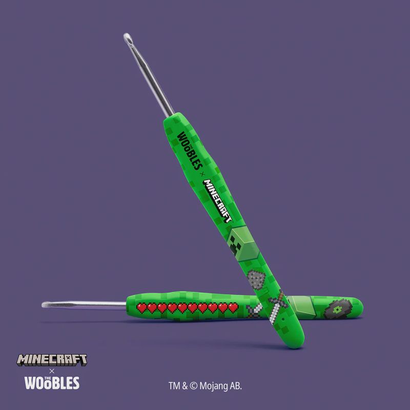 The Woobles Minecraft Creeper Crochet Kit
