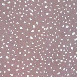 Olivia TENCEL™ Lyocell - White Speckles Digital Print, Colour: Mauve