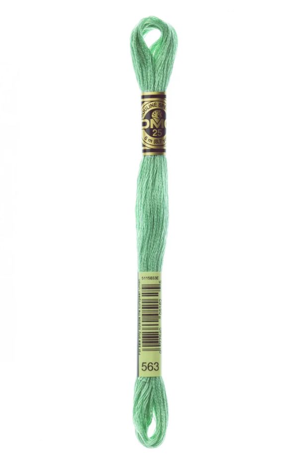 563 Celedon DMC #117 6 Strand Embroidery Floss - 8m
