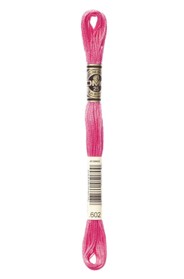 602 Pink Verbena DMC #117 6 Strand Embroidery Floss - 8m
