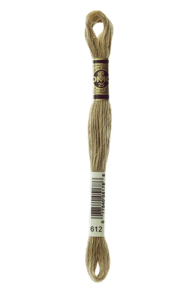 612 Jute DMC #117 6 Strand Embroidery Floss - 8m