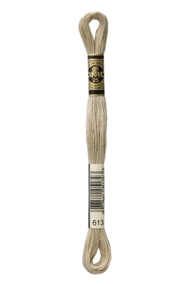 613 Twine DMC #117 6 Strand Embroidery Floss - 8m