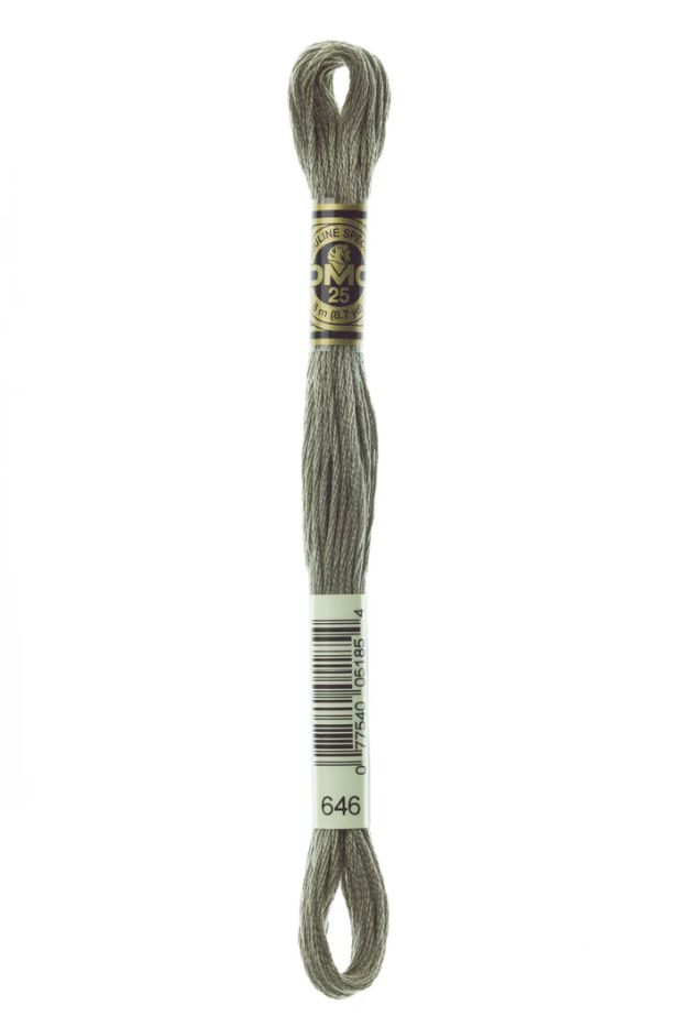 646 Reindeer Grey DMC #117 6 Strand Embroidery Floss - 8m