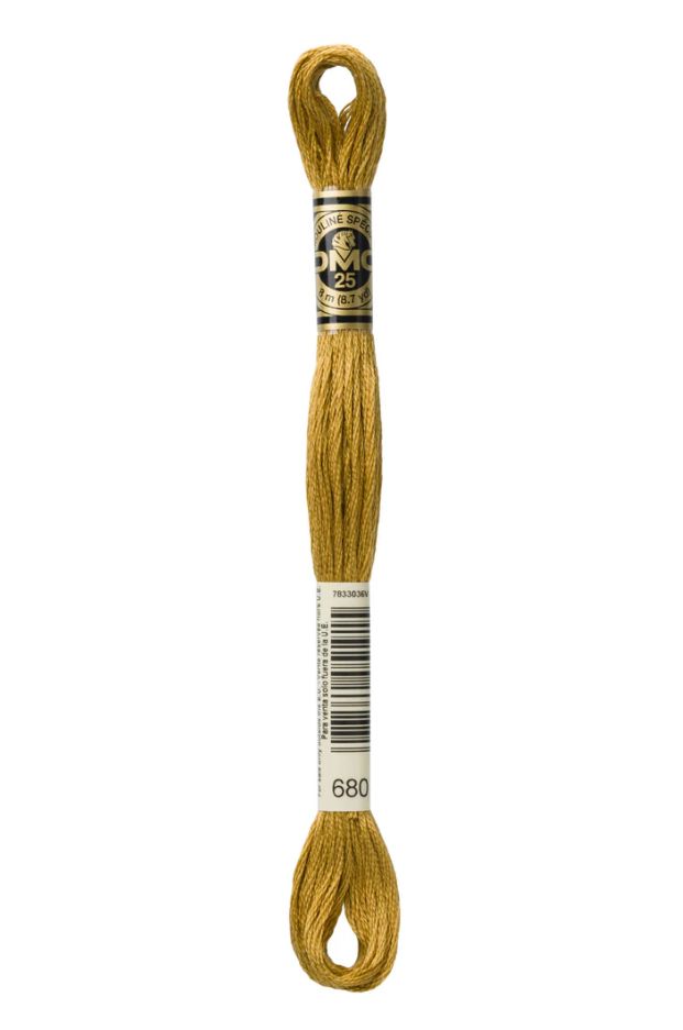 680 Fennec DMC #117 6 Strand Embroidery Floss - 8m