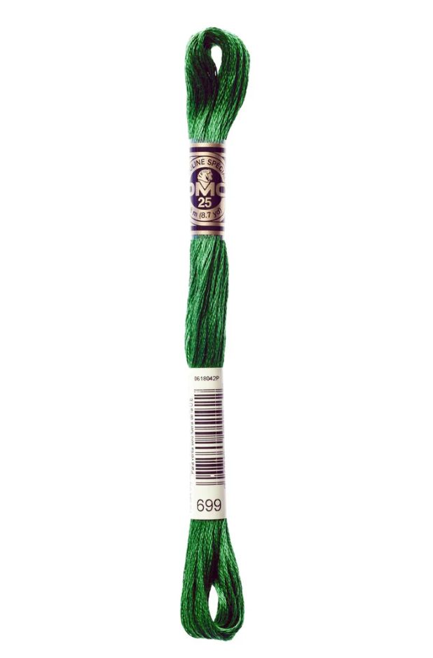 699 Metallic Candied Fruit DMC #117 6 Strand Embroidery Floss - 8m