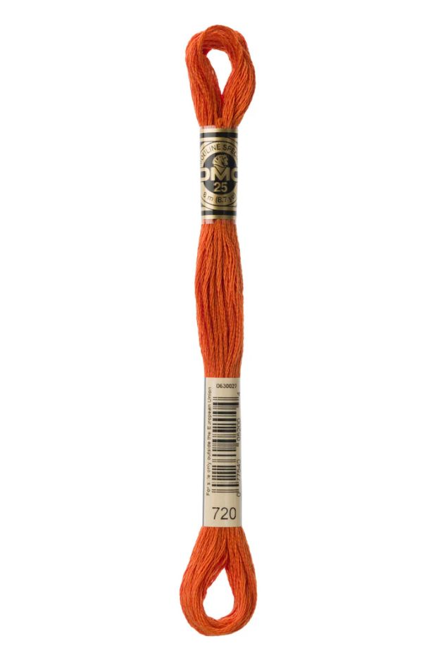 720 Rust DMC #117 6 Strand Embroidery Floss - 8m