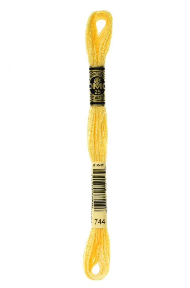 744 Grapefruit DMC #117 6 Strand Embroidery Floss - 8m