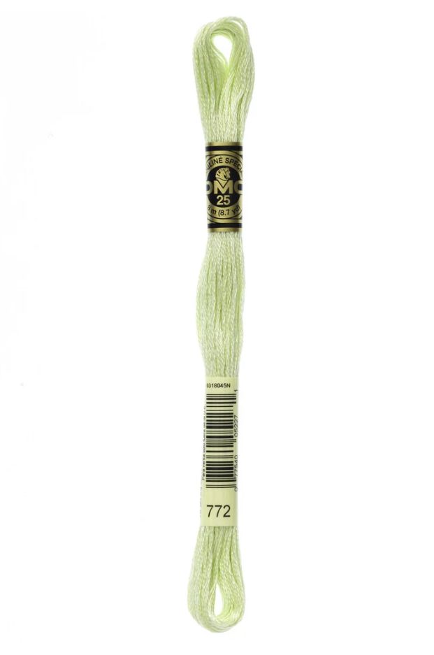 772 Celery DMC #117 6 Strand Embroidery Floss - 8m