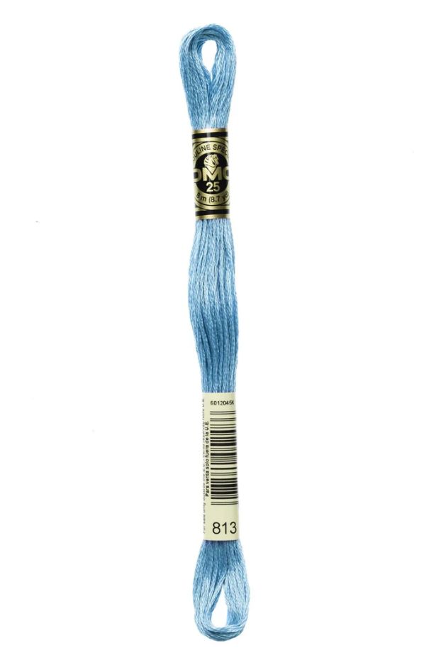 813 Gallic Blue DMC #117 6 Strand Embroidery Floss - 8m