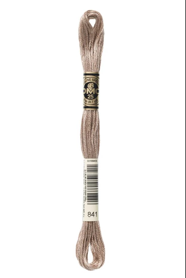 841 Suede DMC #117 6 Strand Embroidery Floss - 8m