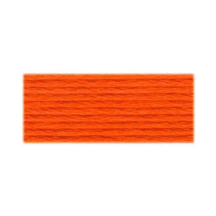 970 Neon Orange DMC #117 6 Strand Embroidery Floss - 8m