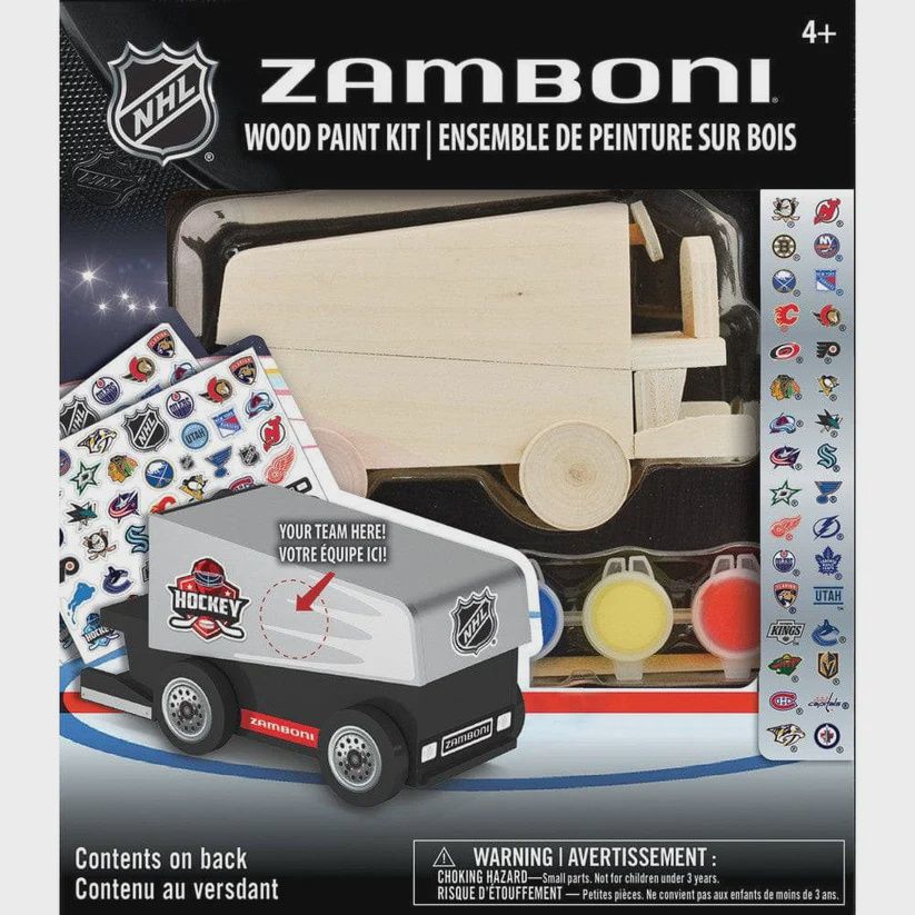 NHL Zamboni Wood Paint Kit