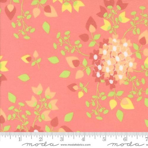 Sherbet Sunshine Flannel Sunshine Bouquets in Flamingo by Corey Yoder